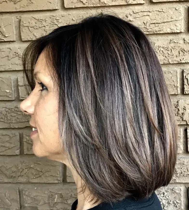 Silky hair appearance by Salon Elements