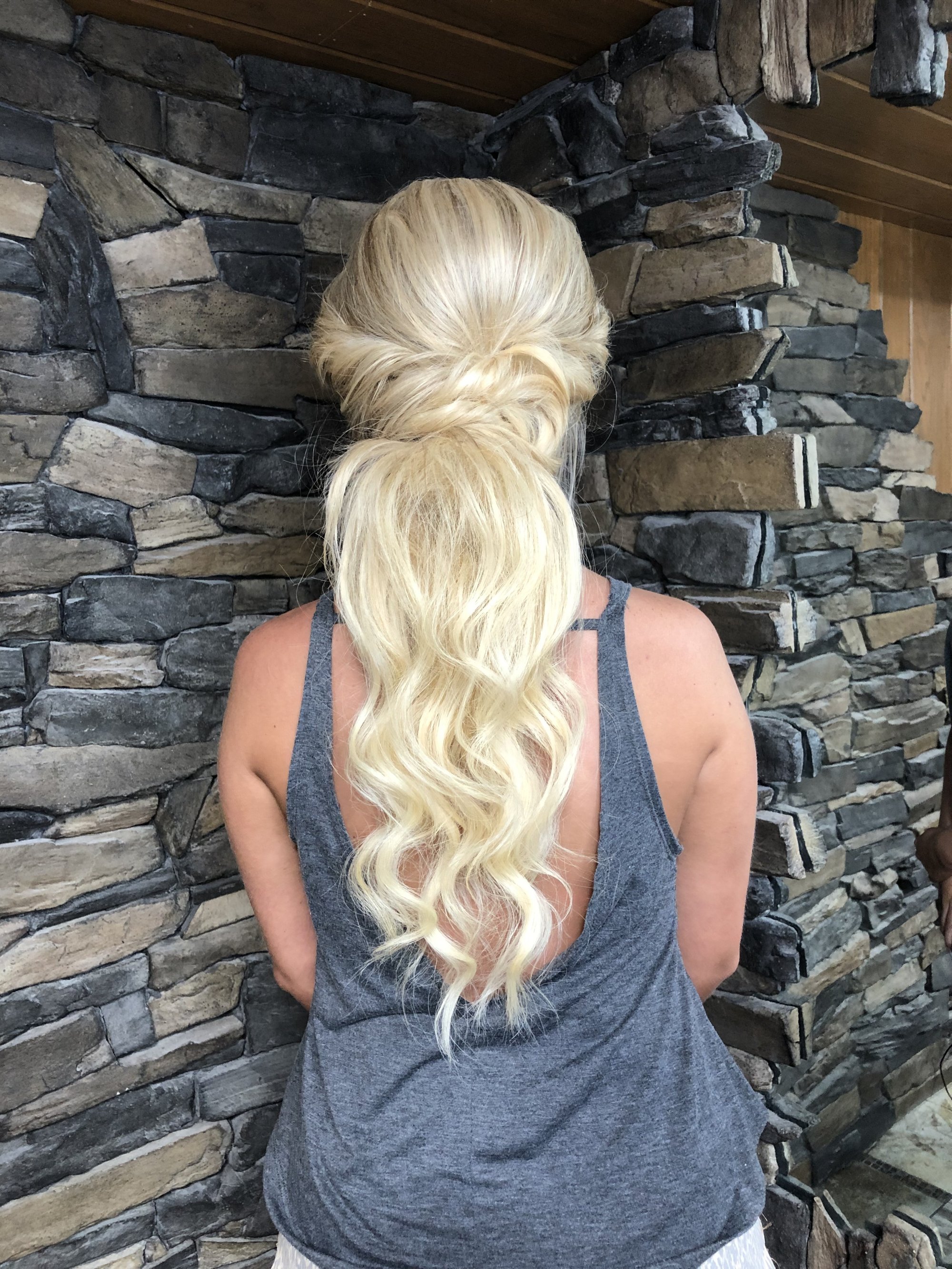 Glossy Hair Extensions finish by Salon Elements