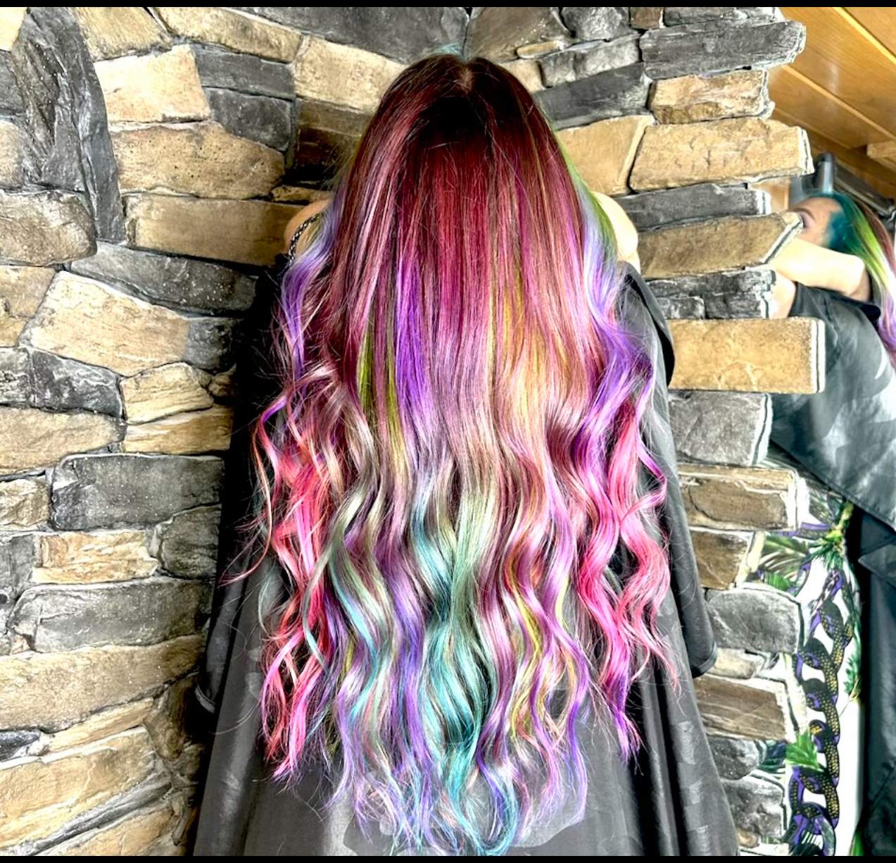 Hair Coloring completed by Salon Elements in Mansfield, AR