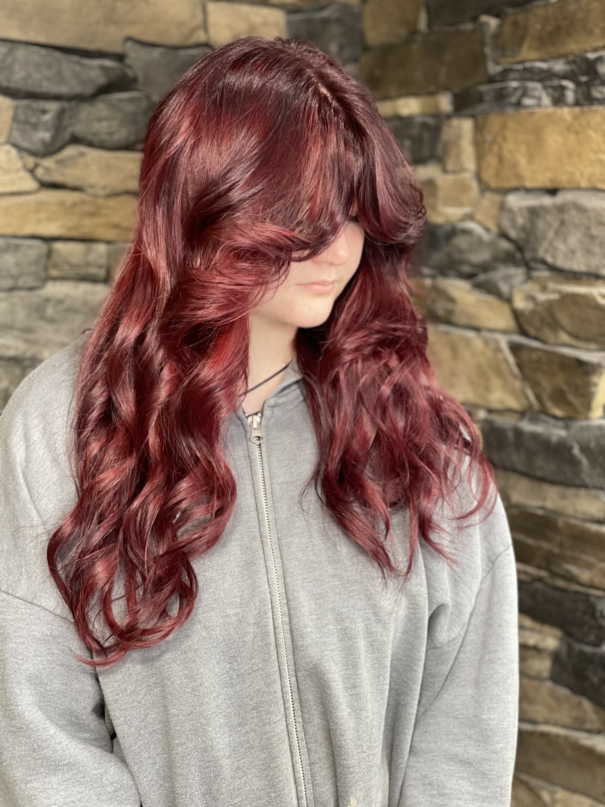 Silky hair appearance by Salon Elements