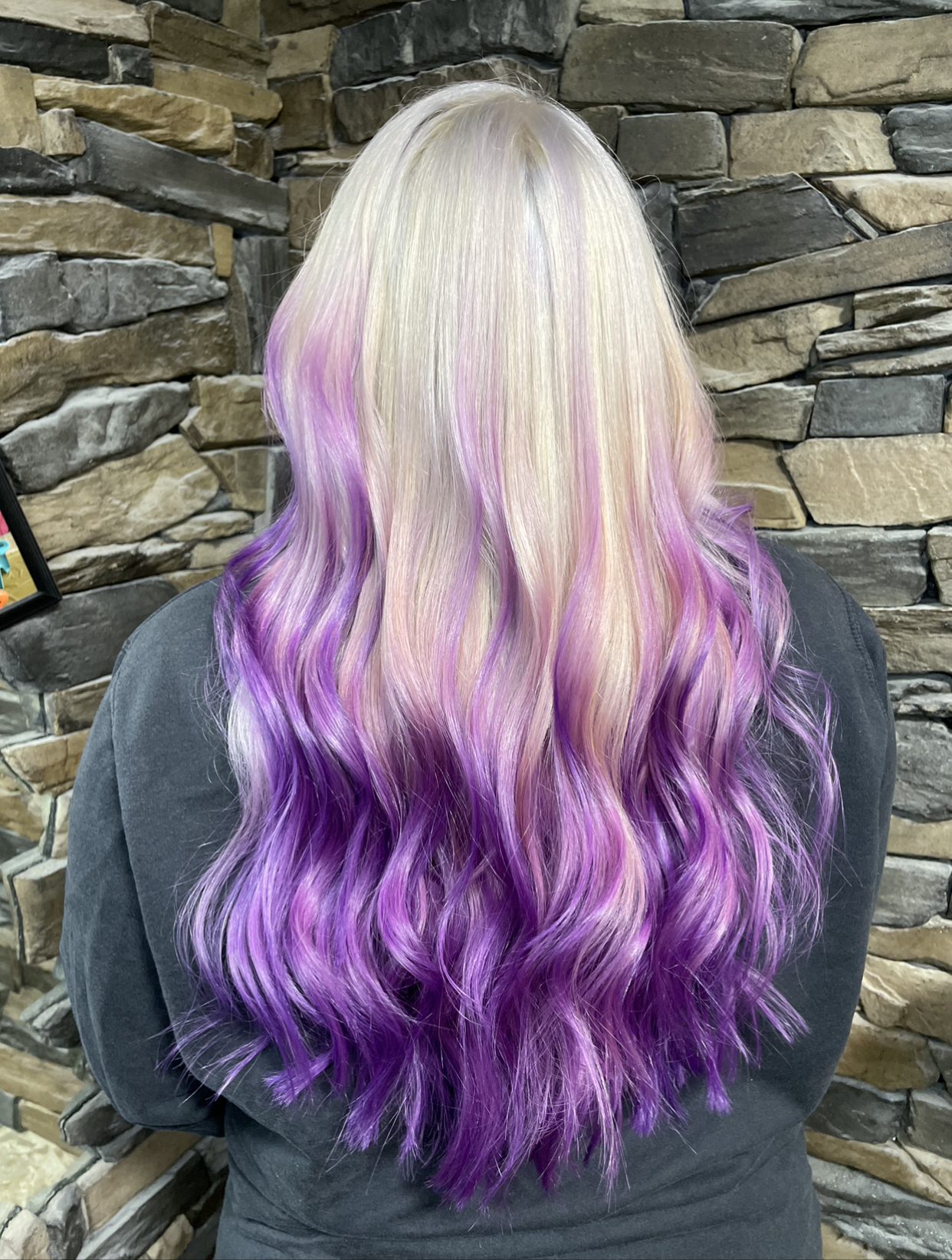 Lustrous hair color by Salon Elements