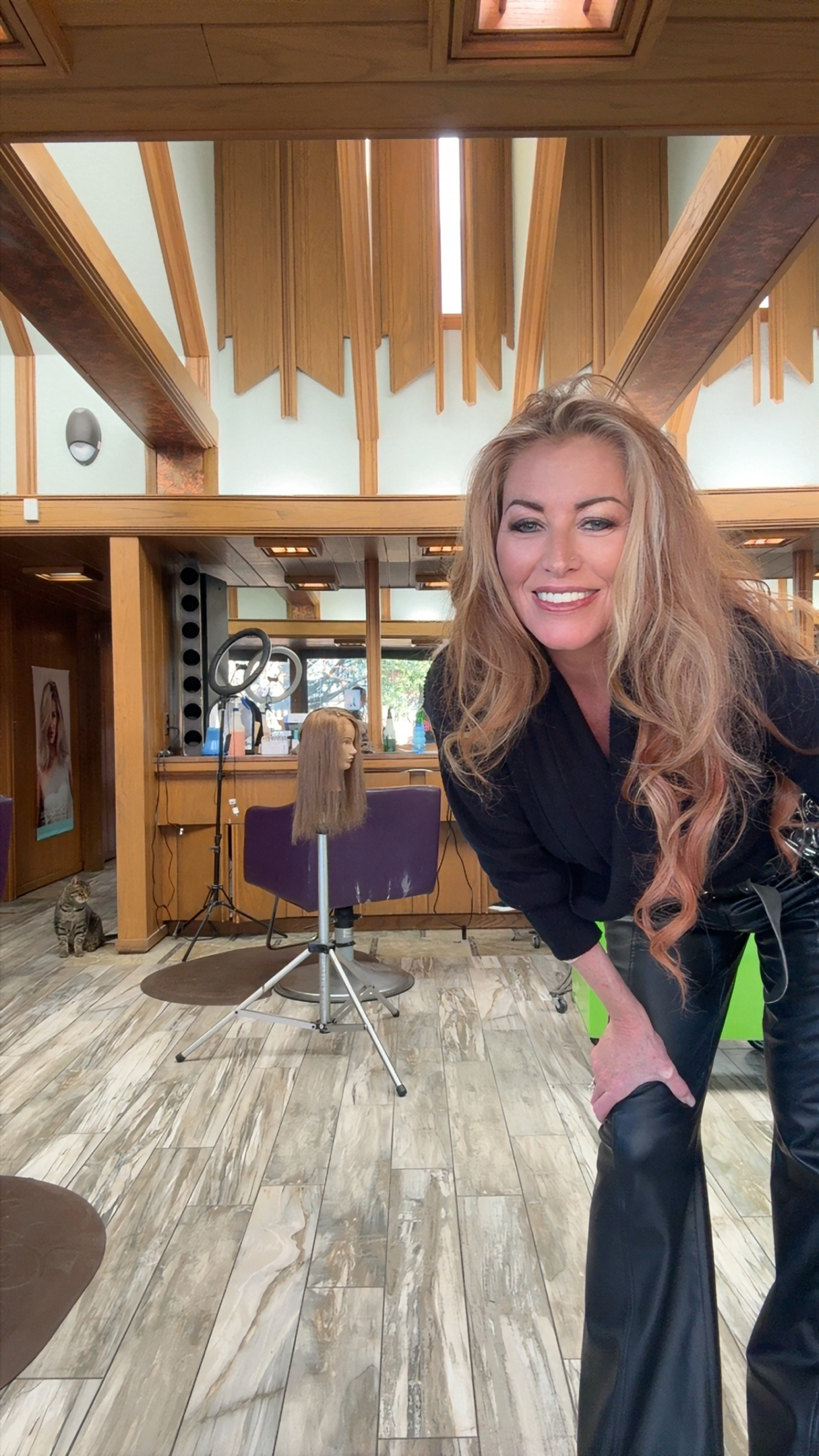 Experienced hair styling at Salon Elements