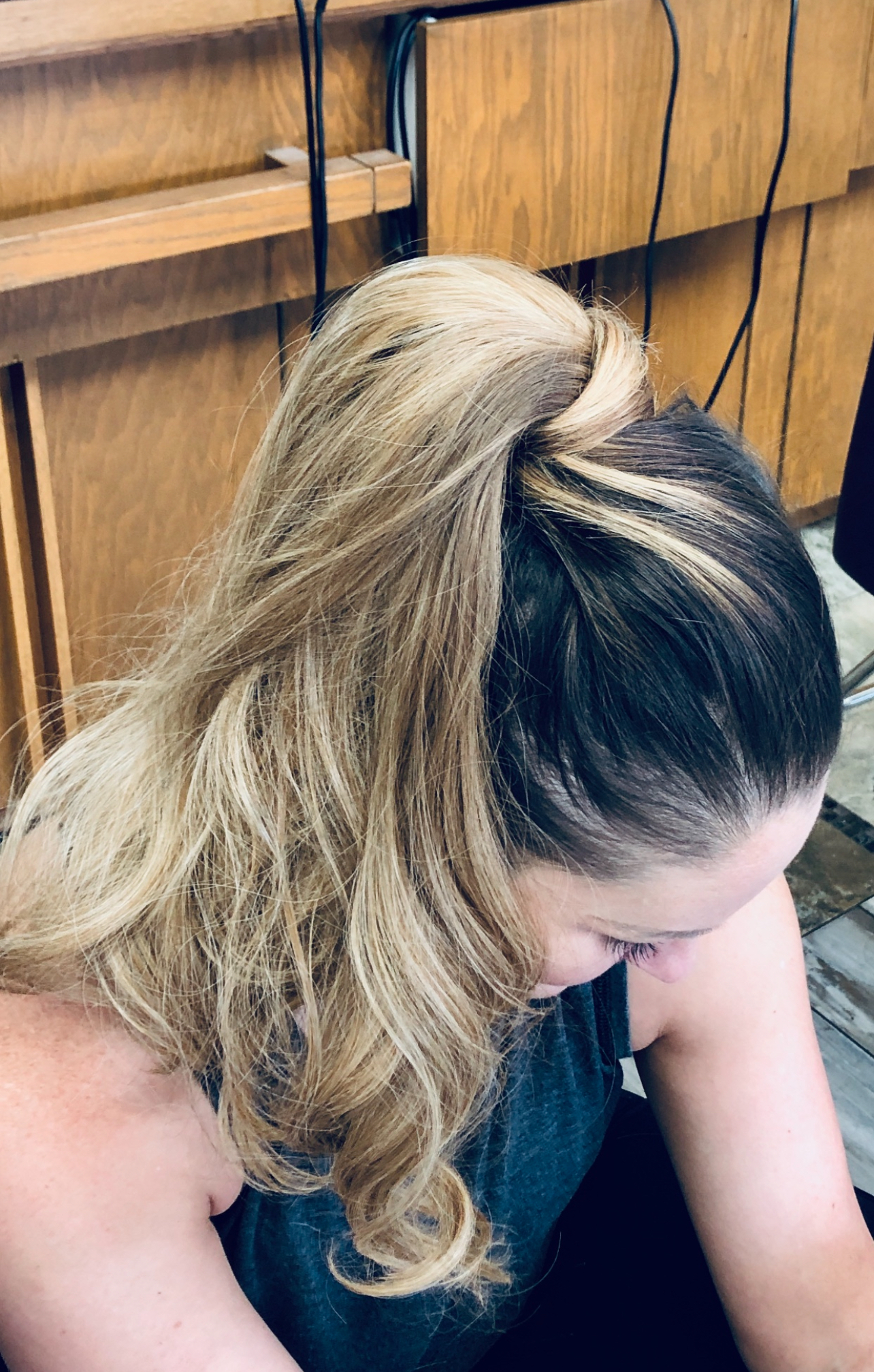 Smooth hair outcome by Salon Elements