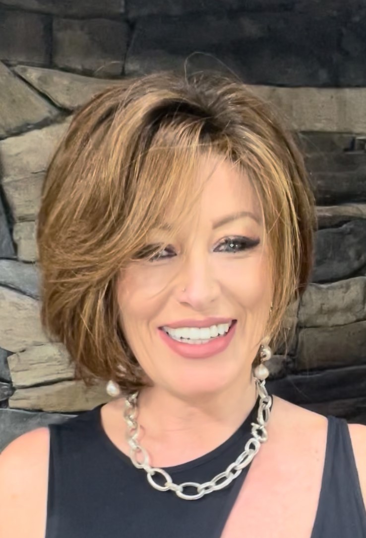 Expert hair styling at Salon Elements