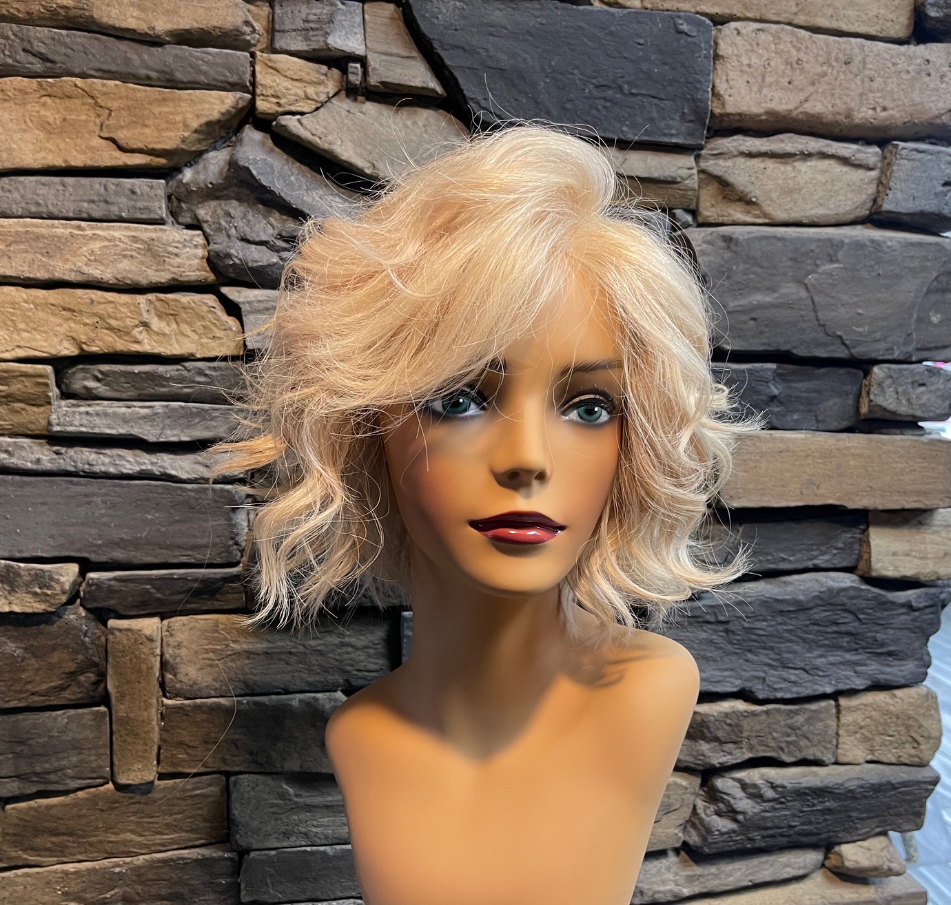 Expert hair styling at Salon Elements