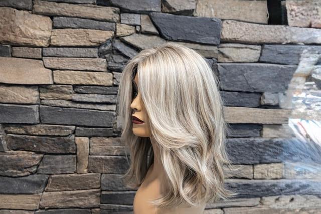 Professional hair styling at Salon Elements